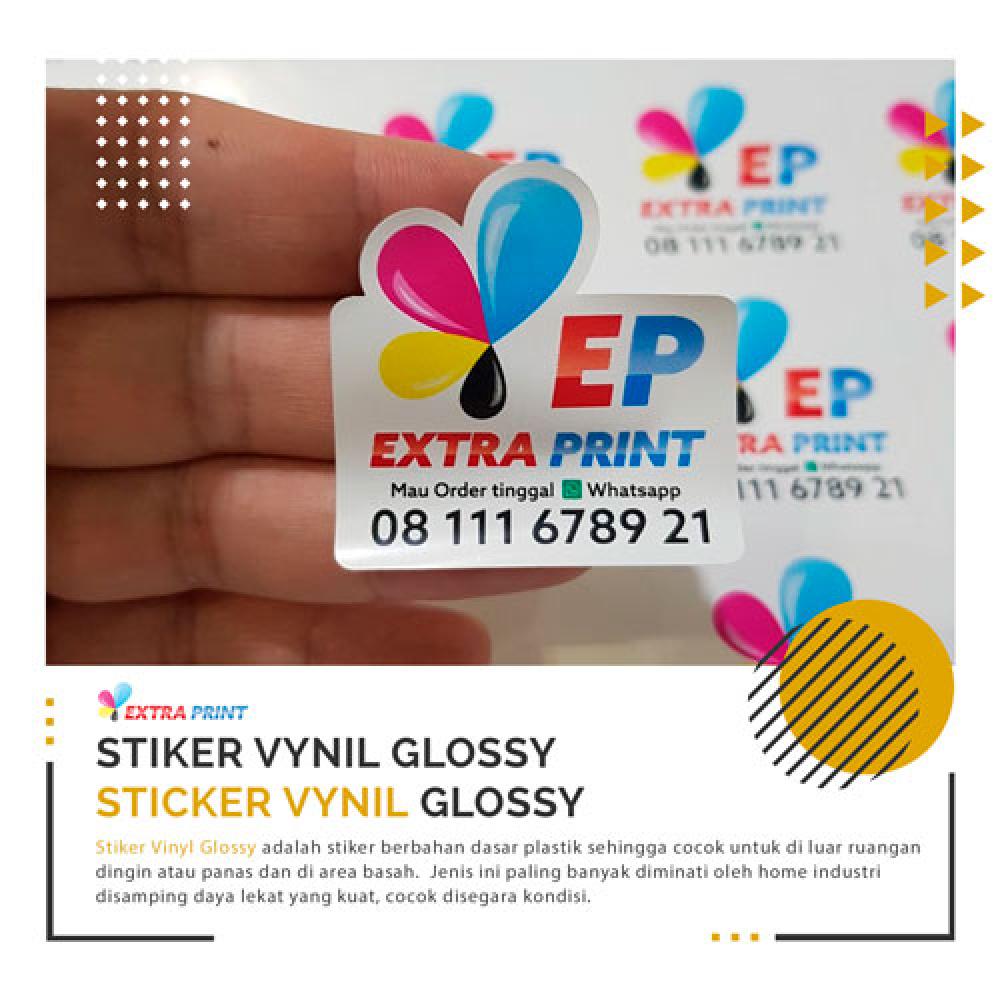 Print & Cut Stiker Vinyl Glossy A3+: Kinclong, Tahan Lama, dan Potong Presisi