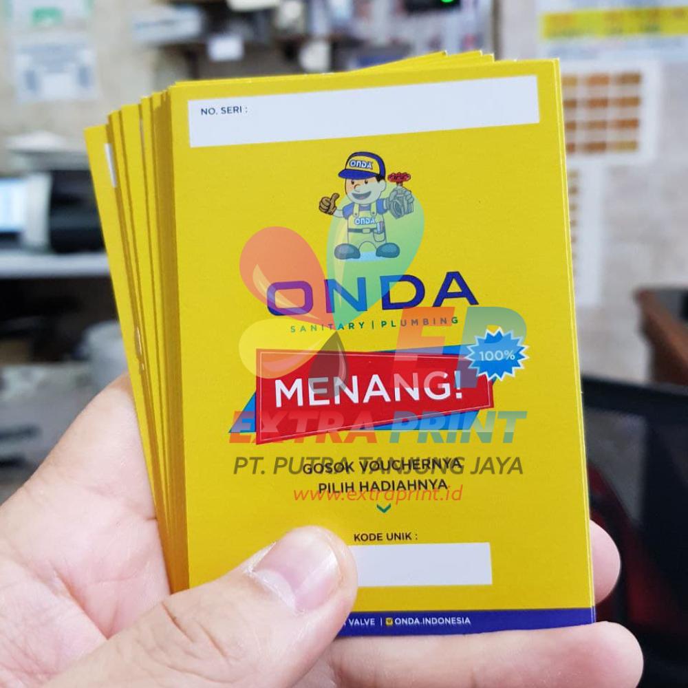 Voucher Gosok: Promosi yang Menggoda, Penjualan yang Meledak