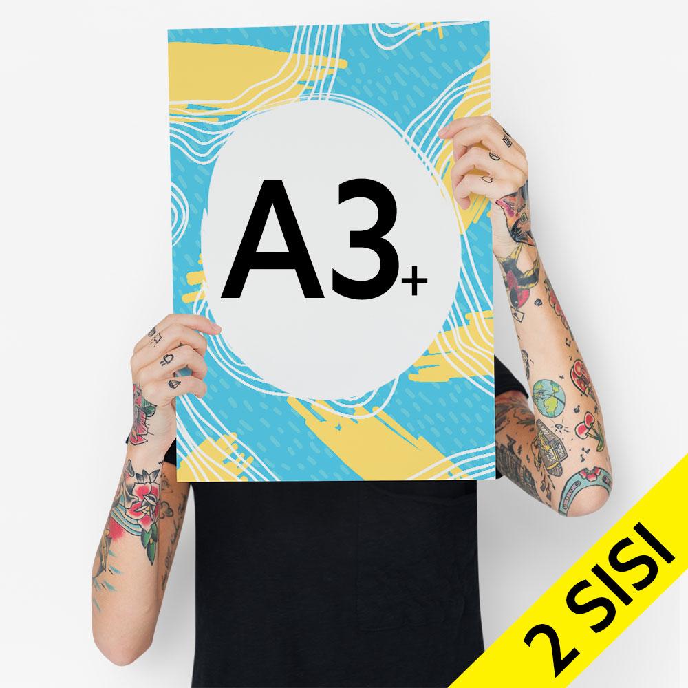 Cetak Digital A3 2 Sisi  HVS 80g