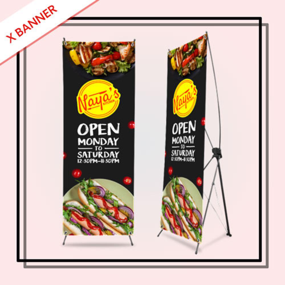 Y | X Banner 60x160cm Albatros Laminating Glossy