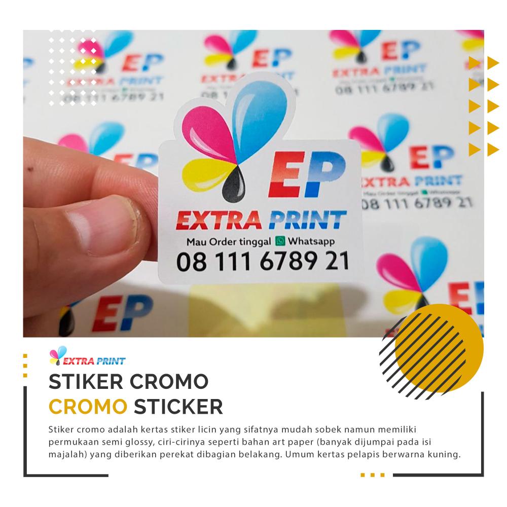 Print & Cut Stiker Cromo A3+