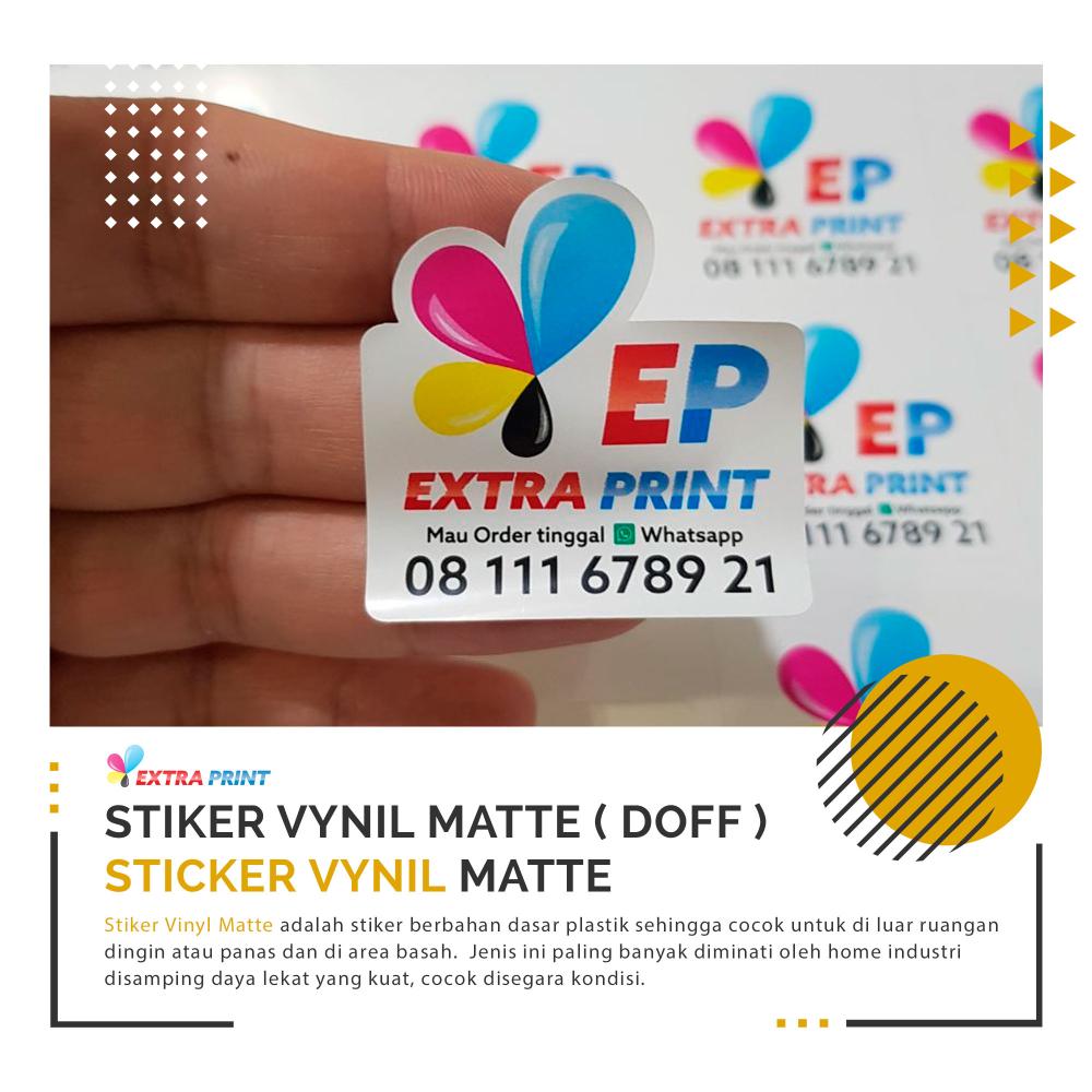 Print & Cut Stiker Vynil Matte A3+