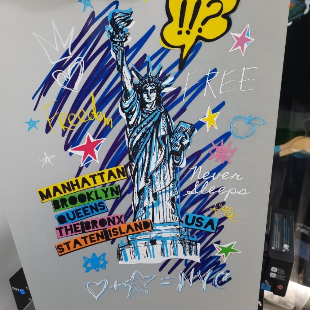 Sablon DTF A4 – Sudah Termasuk Press ke Kaos Kamu!