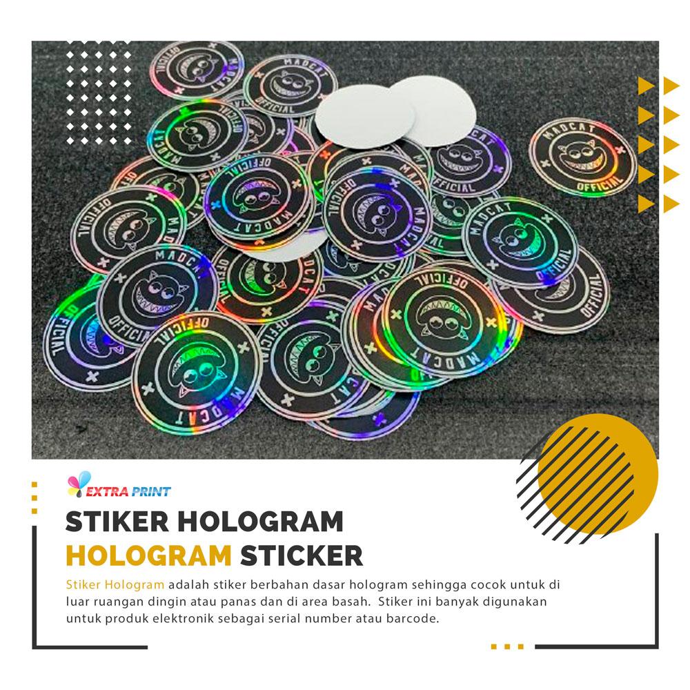 Print & Cut Stiker Hologram A3+